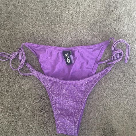 Triangl Bikini Purple Vinca TOP XS BOTOTMS XXS Depop