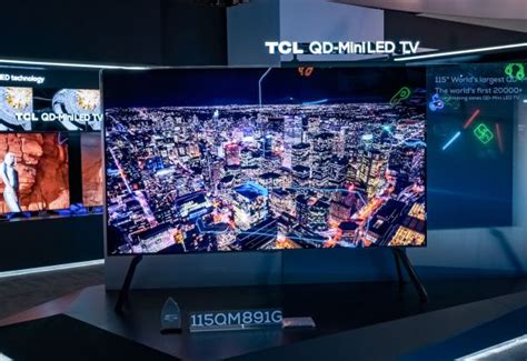 Calowy Telewizor Tcl Qd Mini Led Nadci Ga Ces