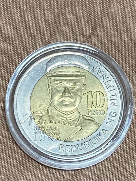 Heneral Antonio Luna 10 Peso Coin Hobbies Toys Memorabilia