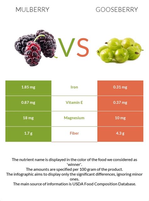 Mulberry Vs Gooseberry — Health Impact And Nutrition Comparison