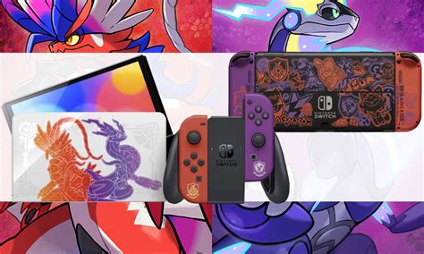 Console Switch Oled Pokemon Ecarlate Violet Pr Co Chocobonplan