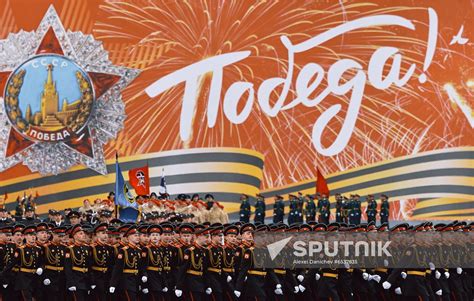 Russia St Petersburg Victory Day Parade Rehearsal Sputnik Mediabank