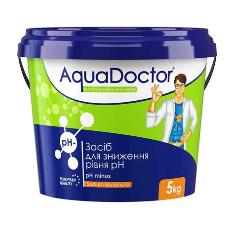 ᐉ Химия для бассейна AquaDoctor pH Minus минус для понижения pH 5 кг ...