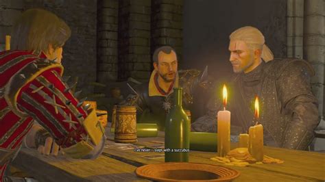 The Witcher 3 Wild Hunt Next Gen Geralt Eskel Lambert Drinking