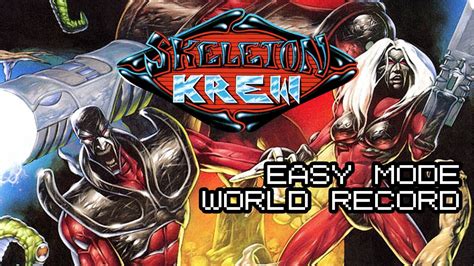 Skeleton Krew Genesis Easy Mode Speedrun In 17 25 Youtube