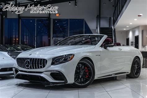 Used 2019 Mercedes Benz S63 AMG Cabriolet 4Matic Exclusive Pkg AMG