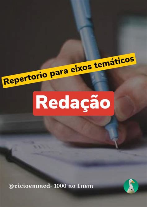 Redação ENEM vestibulares etc Repertorio para eixos temáticos