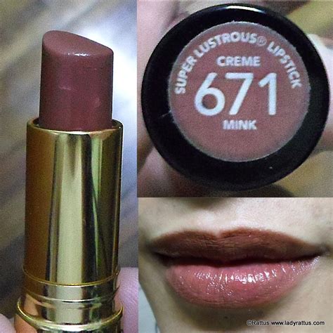 Revlon Super Lustrous Lipstick Lady Rattus