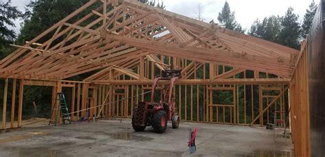 advise on shed roof trusses diy | OrangeTractorTalks - Everything Kubota