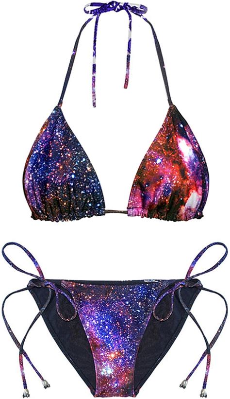 Amazon Shadowplaynyc Spiderweb Galaxy Bikini Bottom Large Clothing Shoes Jewelry