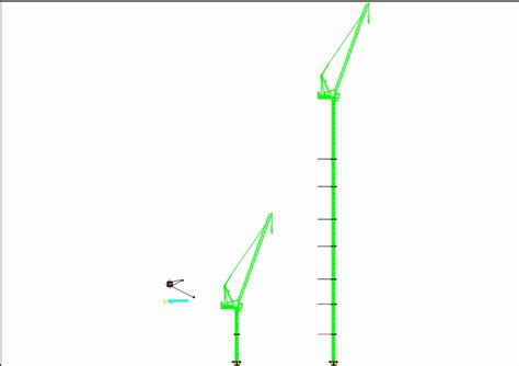 Luffing tower crane in AutoCAD | Download CAD free (236.37 KB) | Bibliocad