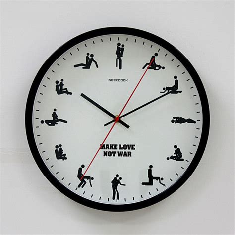 Sex Time Wall Clock