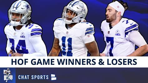 Dallas Cowboys Winners And Losers Vs Steelers Micah Parsons Ben