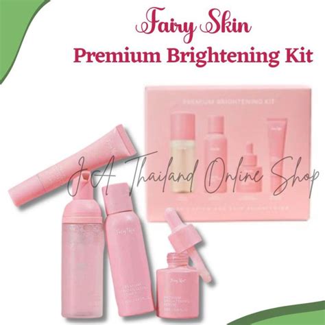 Fairyskin Premium Brightening Kit Set Fairy Derma Facial Set Original Fairyskin Rejuvenating