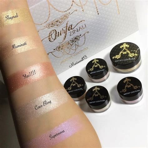 Artist Couture Diamond Glow Powder Swatches - ARTISTS IOP