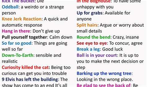 Idiomatic Expressions and Examples - English Grammar Here | Idioms and phrases, Idiomatic ...