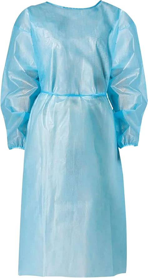 Personal Touch Pack Disposable Isolation Gowns Blue Level Sms