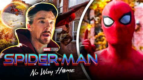 Spider-Man: No Way Home: New Footage Shows Doctor Strange & Peter ...