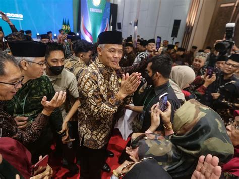 Ganjar Pranowo Hadiri Rakernas LDII 2023