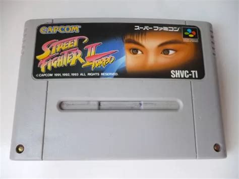 Street Fighter 2 Turbo Super Famicom Original Japan Snes Mercadolivre