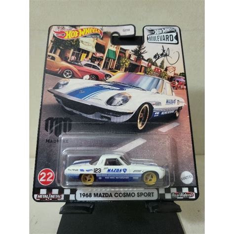 Hot Wheels Premium Boulevard 1968 Mazda Cosmo Sport Shopee Malaysia