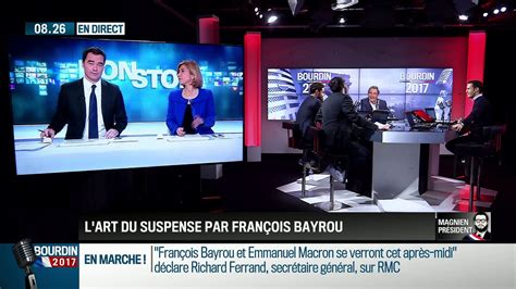 Qg Bourdin Magnien Pr Sident Fran Ois Bayrou S Allie Avec