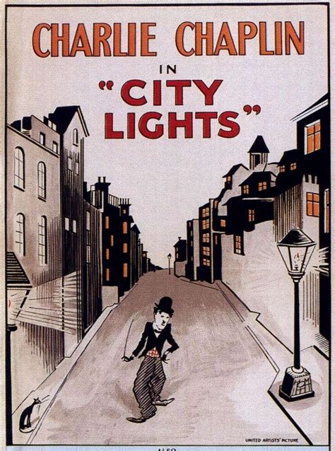 Charlie Chaplin City Lights Poster