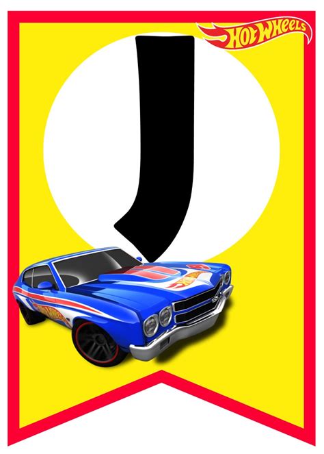 Banderines Banderin Hot Wheels