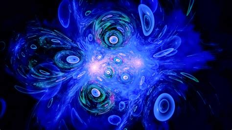 Blue Fractal Digital Art K Hd Abstract Wallpapers Hd Wallpapers Id