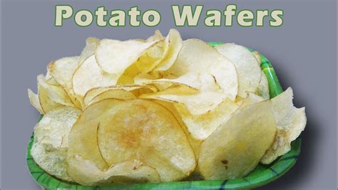 Homemade Instant Crispy Potato Wafer Potato Wafer Aloo Chips By Cookwithnd Youtube