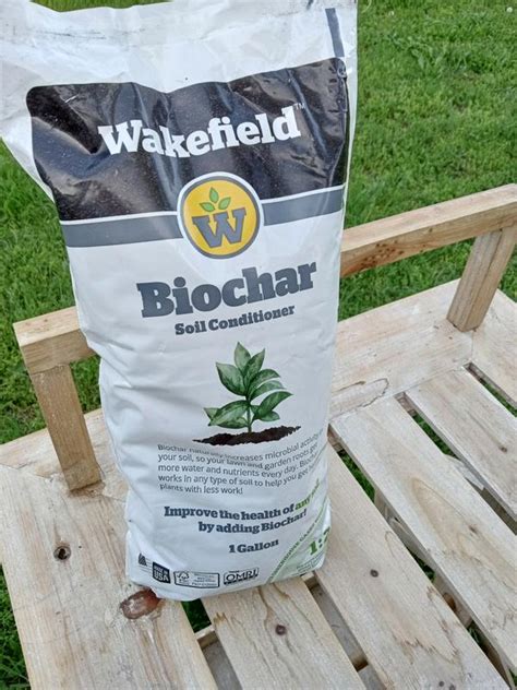 Wakefield Biochar 1 Gal Premium Organic Biochar Soil Conditioner For