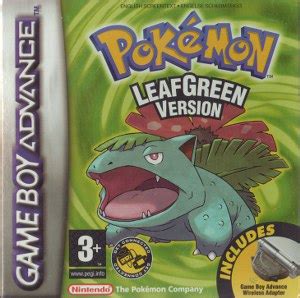 Buy Nintendo Gameboy Advance Pokemon Leaf Green For Sale At Console Passion