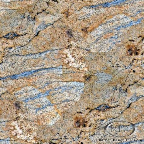 Golden Sand Granite Kitchen Countertop Ideas