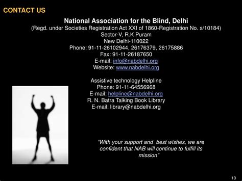 Ppt National Association For The Blind Delhi Nab Delhi R K Puram New Delhi Powerpoint