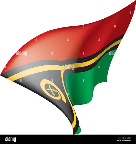 Vanuatu Flag Vector Illustration Stock Vector Image And Art Alamy