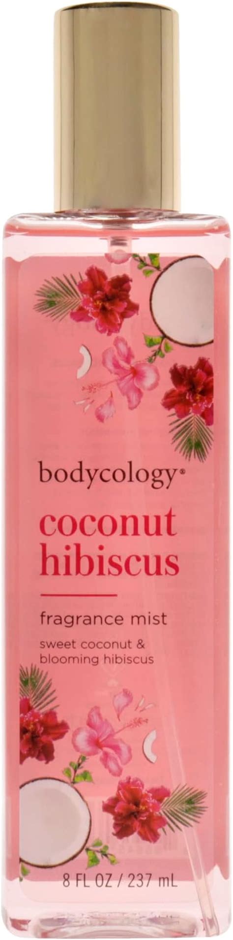 Bodycology Coconut Hibiscus Body Mist 8 Oz For Women Uk Beauty