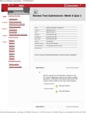 Review Test Submission Week 6 Quiz 1 LEG100159VA016 Pdf Review