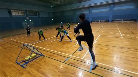 20231012 練習① チュックボール Tchoukball Youtube