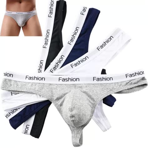 HERRENUNTERWÄSCHE GAY SEXY Tanga G String Jockstrap Bikini Weicher Mini