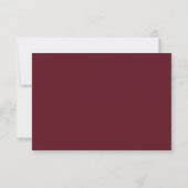 Floral Burgundy Blush Greenery Details Insert Invitation Zazzle