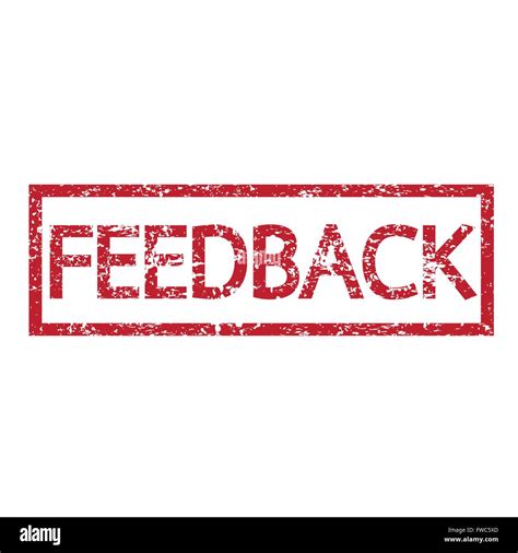 Stamp Word Feedback Stock Vector Image And Art Alamy