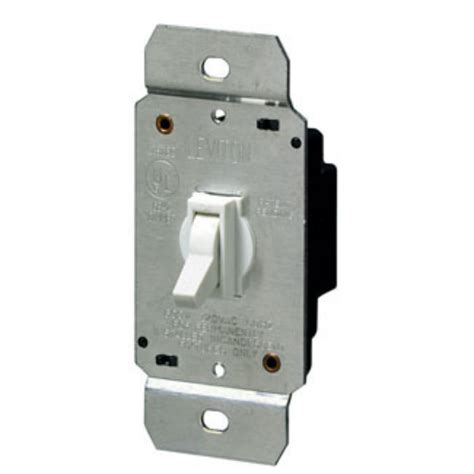 Leviton White 3 Way Toggle Dimmer Switch By Leviton At Fleet Farm