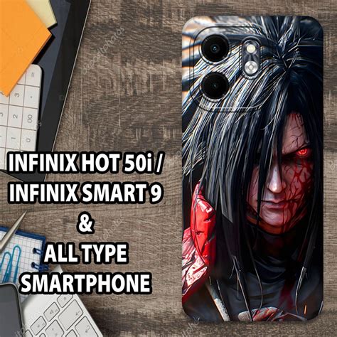 Jual KS Softcase Karet Untuk INFINIX HOT I SMART Motif Gambar Karakter Anime Naruto