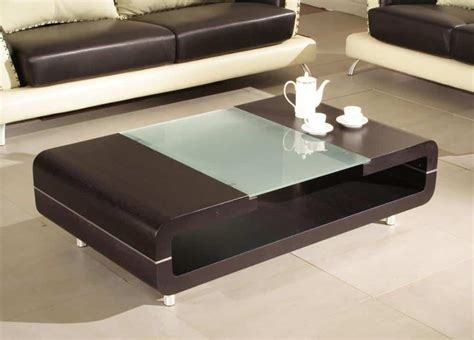 Buy Gloss Curved Coffee Table With Glass Top Online Tarkhan Pk