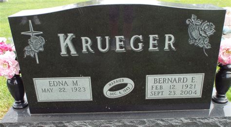 Bernard Ernst Krueger Find A Grave Memorial