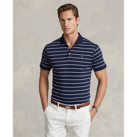 Polo Ralph Lauren Custom Slim Fit Soft Cotton Polo Shirt Mens From Cho Fashion And Lifestyle Uk