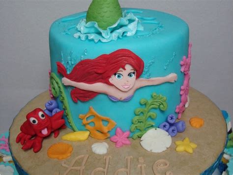 Little Mermaid Cupcake Cake