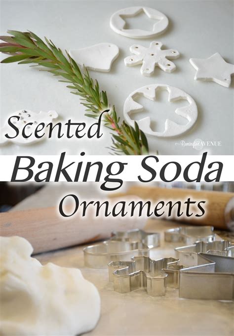 Scented Baking Soda Dough Ornaments Remington Avenue Salt Dough