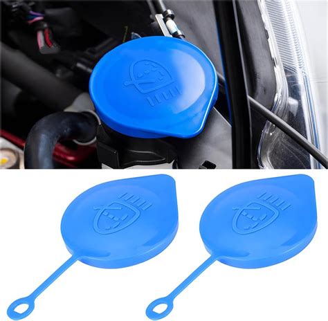 Besulen Car Windshield Washer Fluid Reservoir Cap 2 Pack