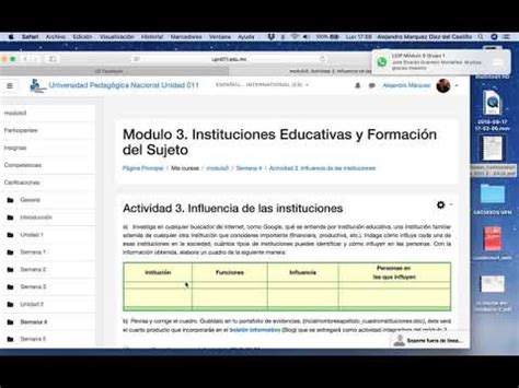 Introducción Unidad 2 y semana 4 del módulo 3 LEIP YouTube